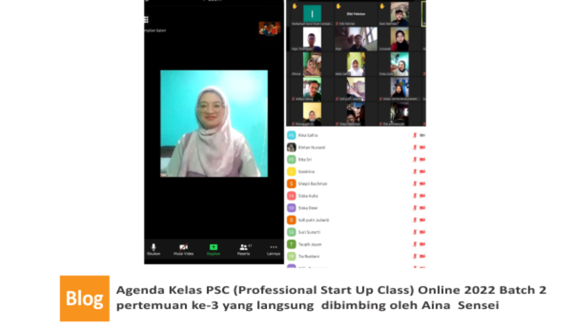 Kelas PSC BATCH 2 - Pertemuan ke 3