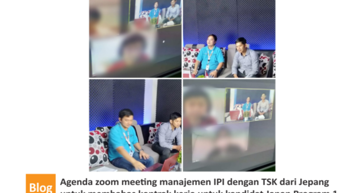 zoom meeting untuk kontrak kerja