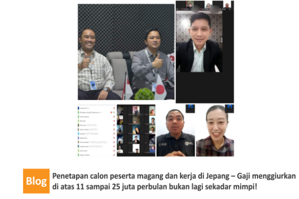 Penetapan calon siswa magang atau kerja Jepang