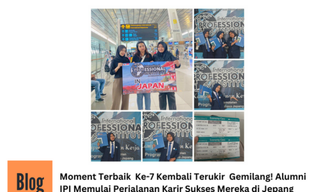 Keberangkatan Jepang Ke-7 di bulan Oktober: Alumni IPI Membawa Harum Nama Indonesia di Dunia Kaigo Jepang
