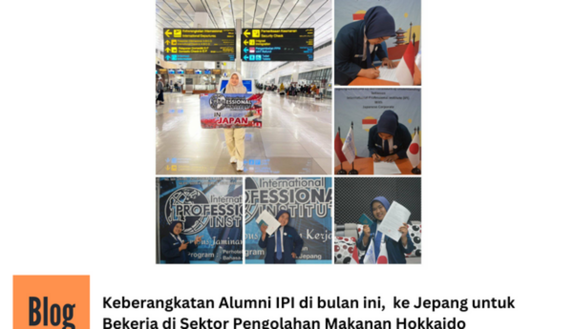 Keberangkatan Kerja ke Jepang di Sektor Industri Pengolahan Makanan di Bulan Ini