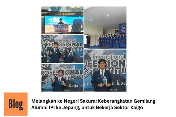 Keberangkatan Alumni IPI Ke Jepang di Sektor Kaigo Ke-3 di Bulan Ini