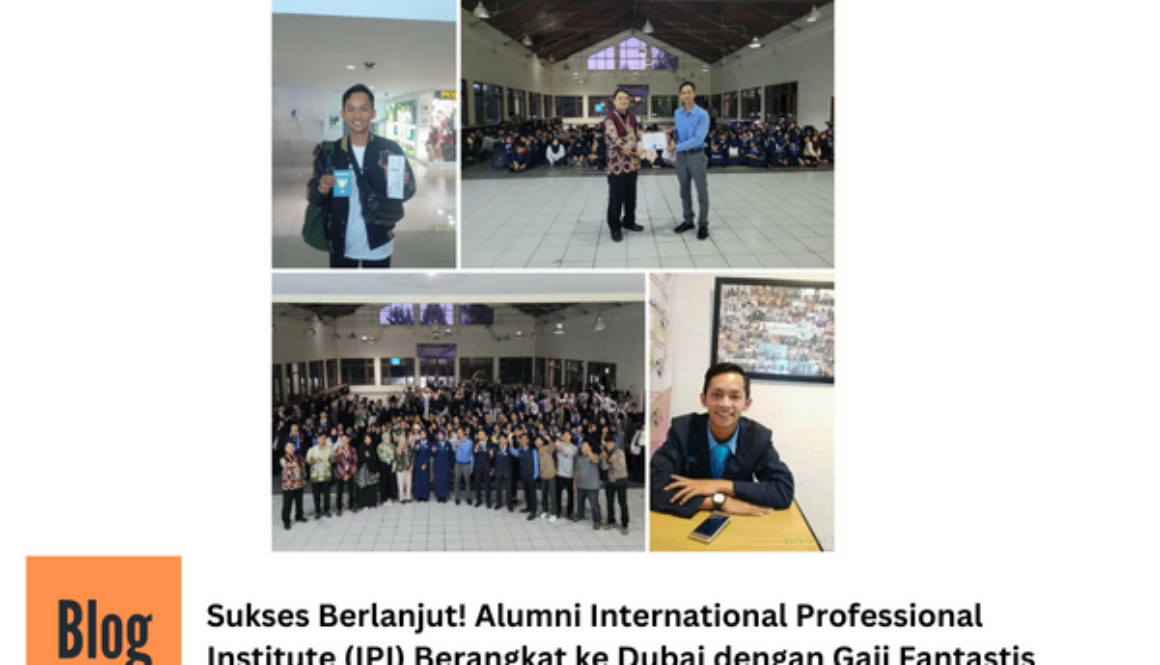 Keberangkatan Kerja Alumni IPI Ke Dubai