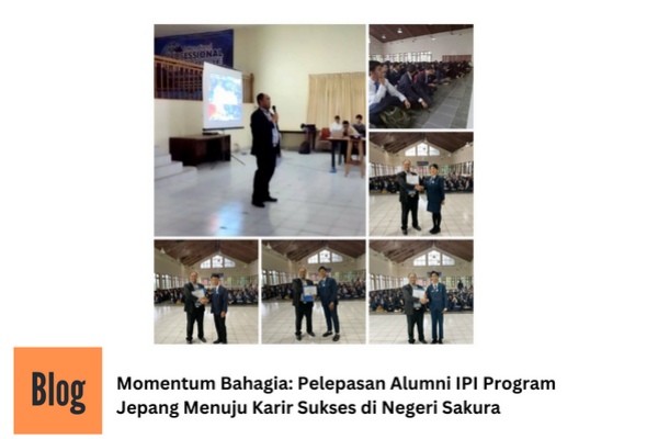 Even Akbar Pelepasan Alumni IPI ke Jepang