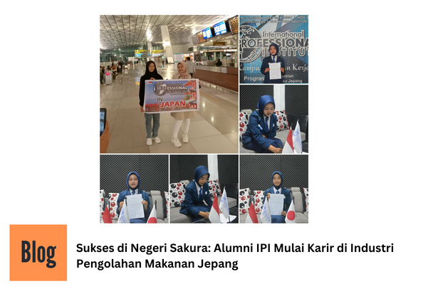 Alumni IPI Siap Bekerja di Jepang Sektor Industri Pengolahan Makanan