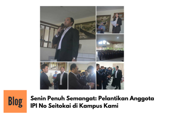 Apel Pagi Sekaligus Pelantikan Anggota IPI No  Seitokai