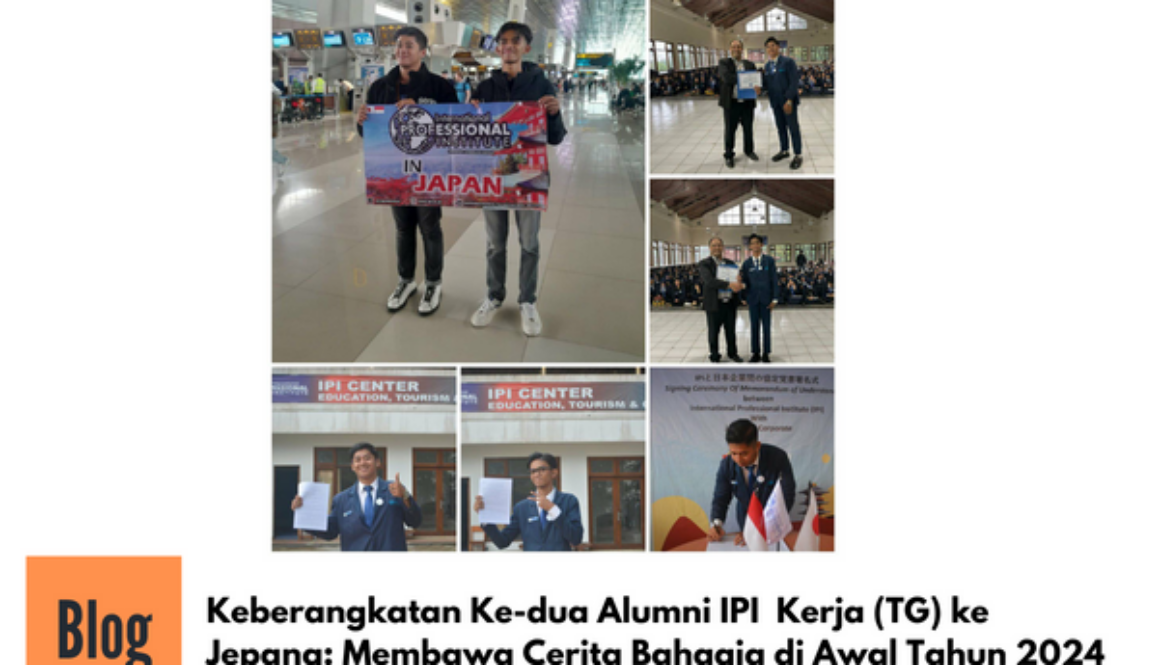 Keberangkatan Alumni Kerja ke Jepang