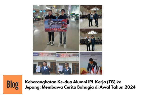 Keberangkatan Alumni Kerja ke Jepang