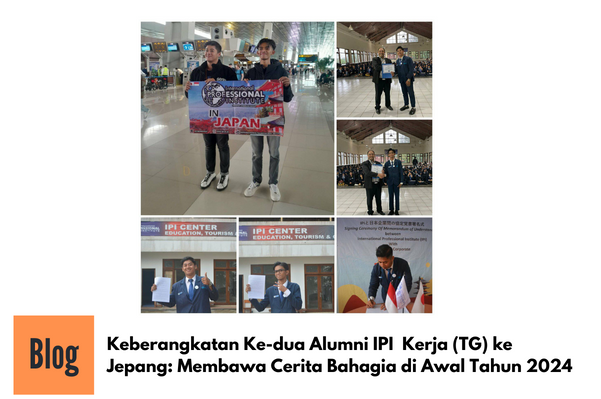 Keberangkatan Alumni Kerja ke Jepang