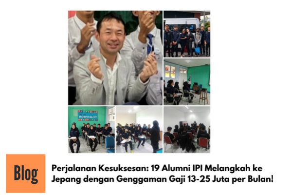 Berita Kelulusan 19 Kandidat Kerja (TG) Ke Jepang