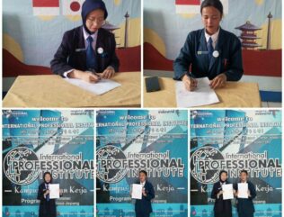 Tanda Tangan Kontrak Kerja Kaigo
