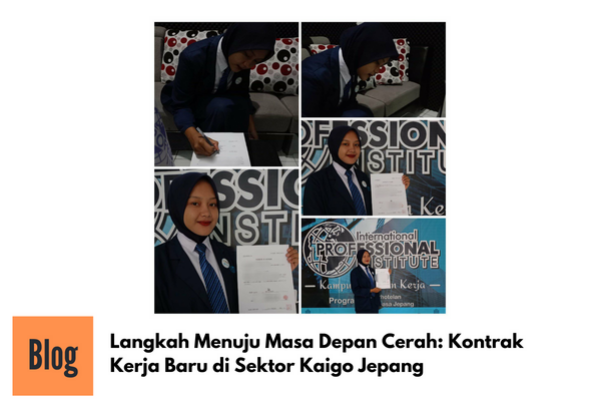 Tandatangan Kontrak Kerja Kaigo ke Jepang