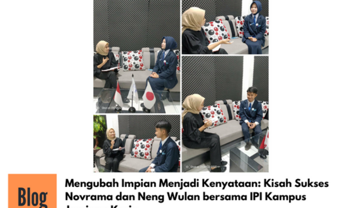 Kaiwa Renshuu Pesera Didik IPI, Siap untuk sukses di Jepang