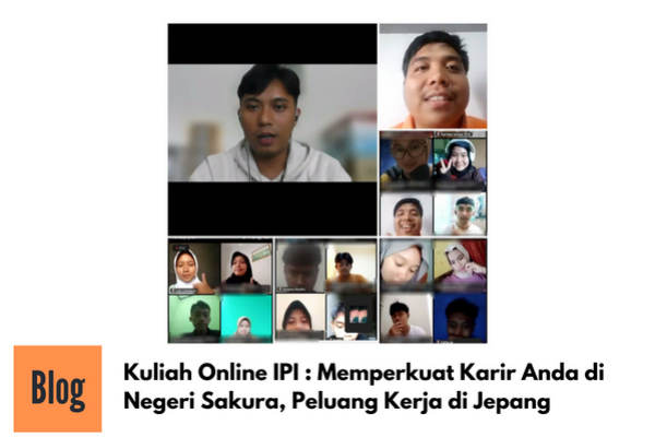 Kuliah Online IPI Program Jepang 1