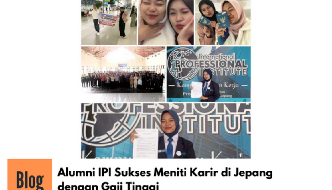 Keberangkatan Alumni IPI Kerja ke Jepang