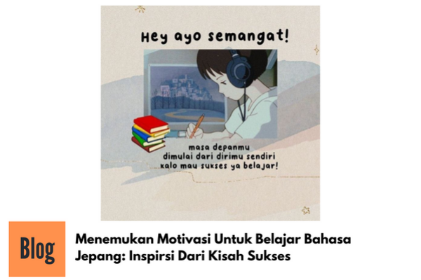 Motivasi Belajar Bahasa Jepang