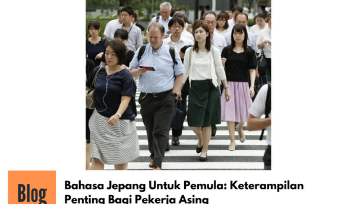 Bahasa Jepang Untuk Pemula