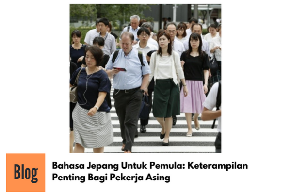 Bahasa Jepang Untuk Pemula