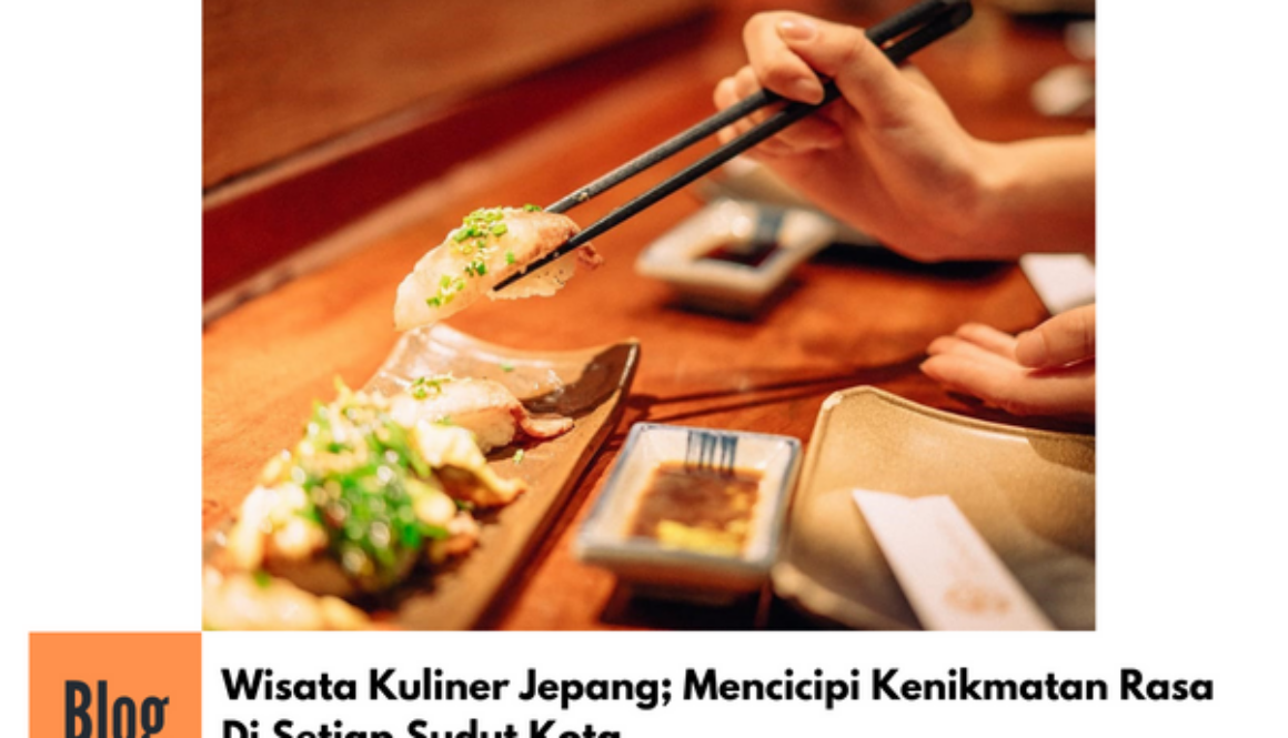 Wisata Kuliner di Jepang