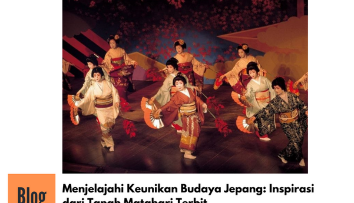 Keunikan Budaya Jepang