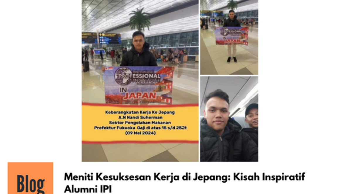 Keberangkatan Kerja ke Jepang