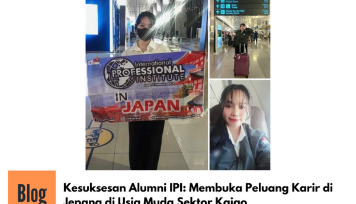 Keberangkatan Kerja ke Jepang Sektor Kaigo