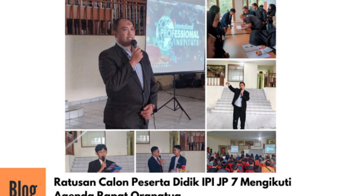 Rapat Orangtua JP 7 Batch 1B