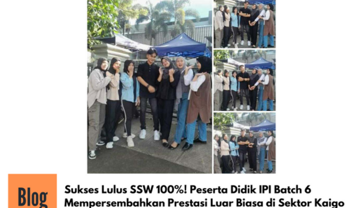 Kelulusan SSW Kaigo 100%
