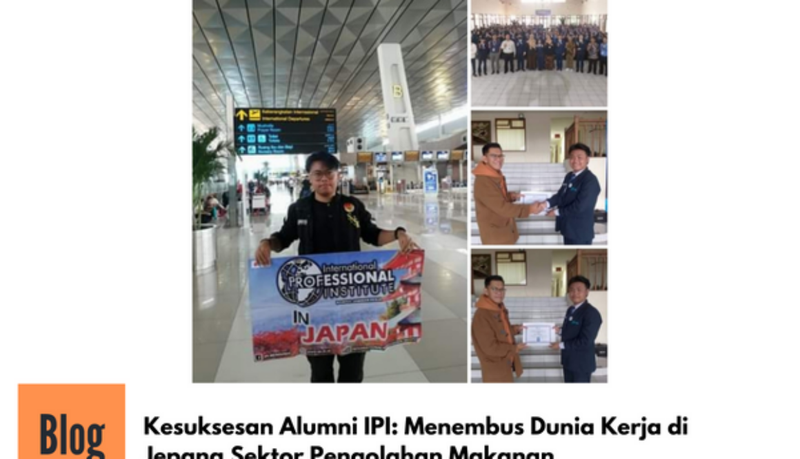 Keberangkatan Kerja ke Jepang Sektor Pengolahan Makanan