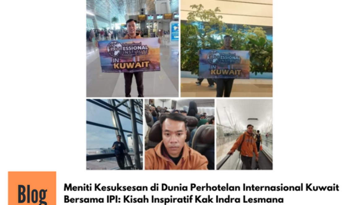 Keberangkatan Alumni IPI Kerja ke Kuwait