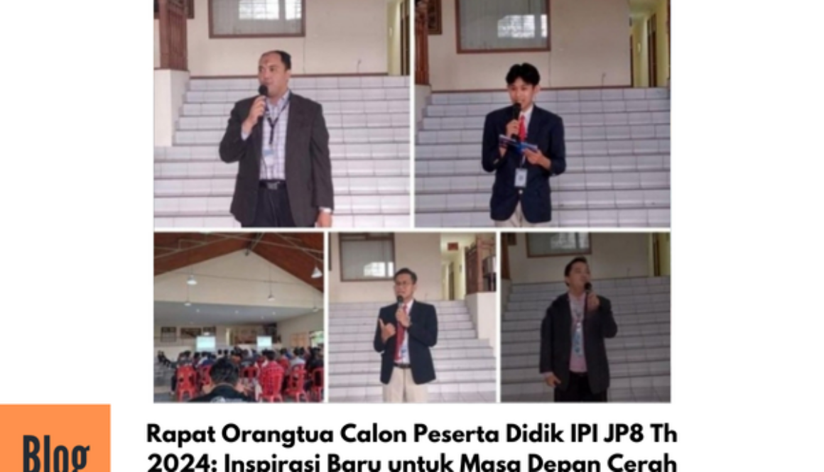 Kegiatan Rapat Orangtua JP 8 Batch 2B