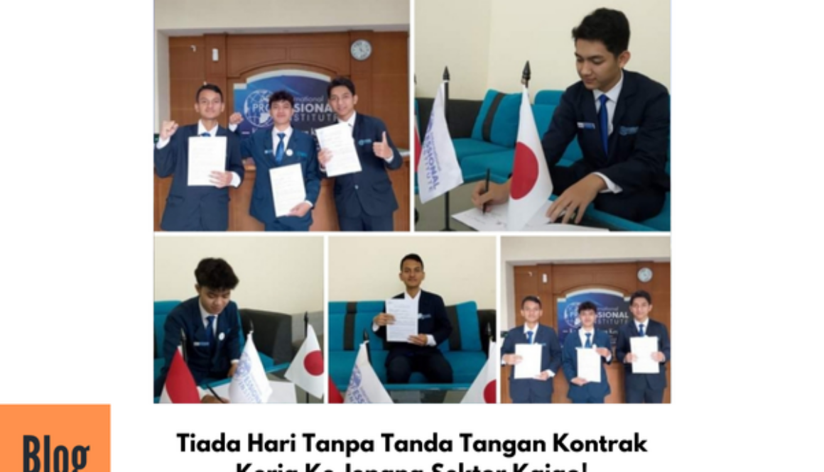 Penandatanganan Kontrak KErja ke Jepang Sektor Kaigo