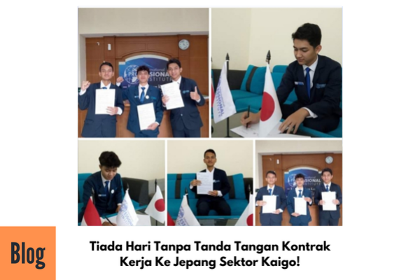 Penandatanganan Kontrak KErja ke Jepang Sektor Kaigo