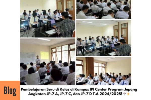 Kegiatan KBM di Kelas Program Jepang JP-7