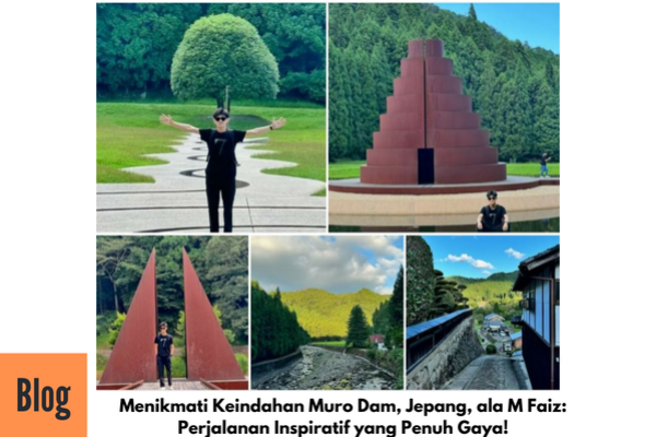 Keseruan M faiz di Muro Dam Jepang