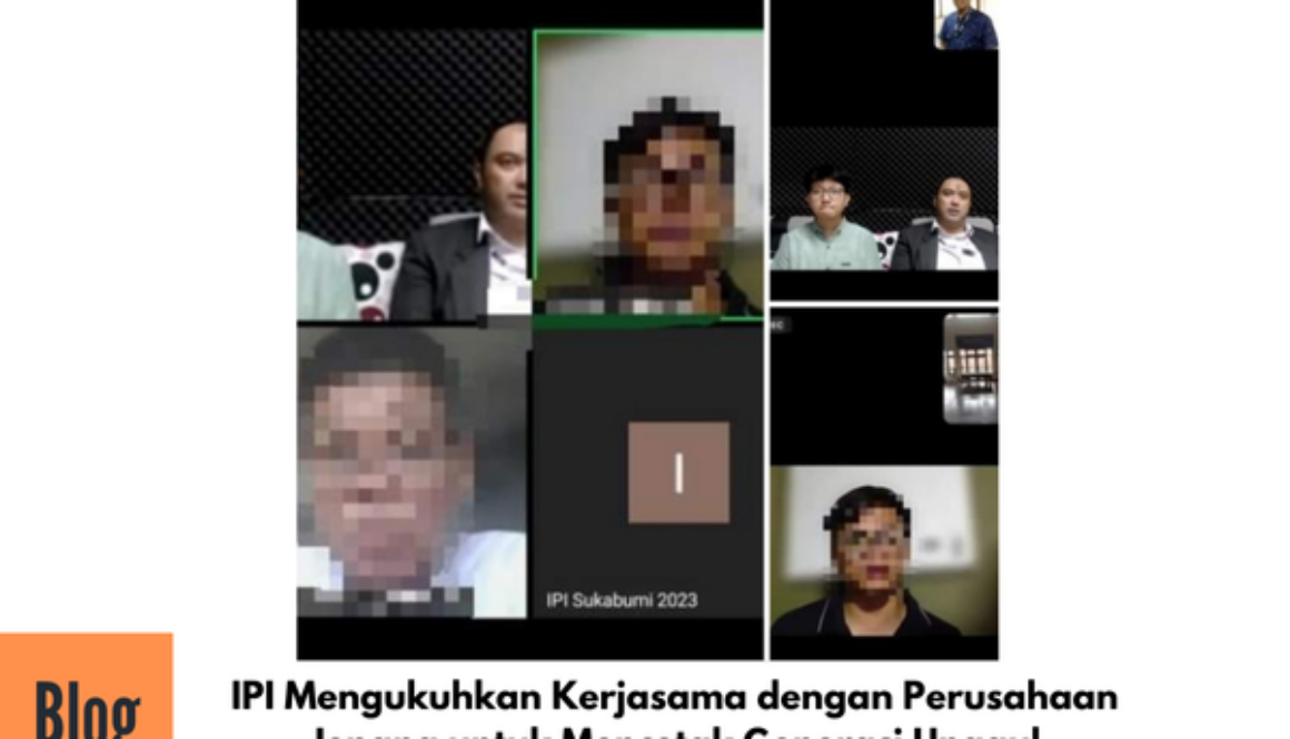 Zoom Meeting Sinergi IPI Bersama TSk Jepang
