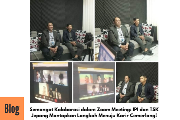 Zoom Meeting Sinergi IPI Bersama TSk Jepang