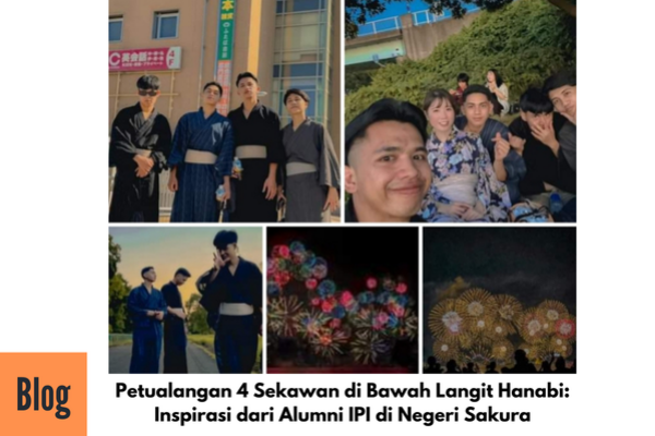 Alumni IPI Menikmati Keindahan Festival Kembang Api Jepang