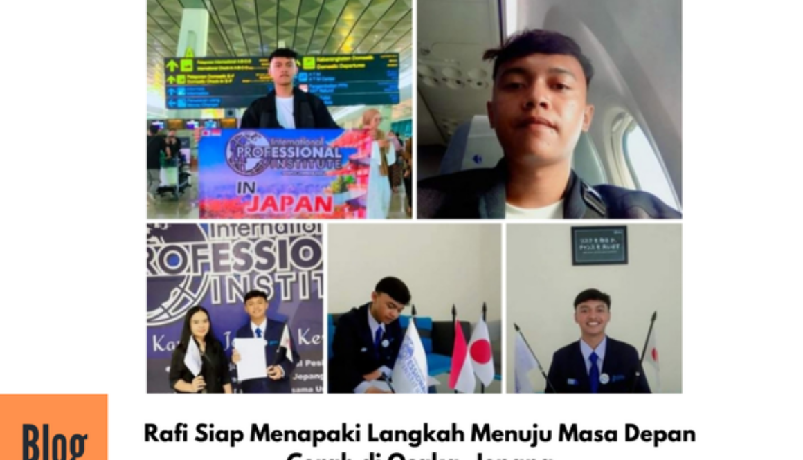 Keberangkatan Kerja ke Jepang Sektor Kaigo M. Rafi