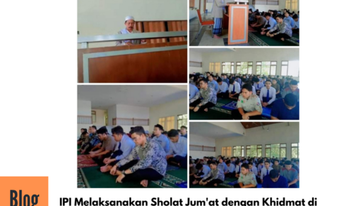 Kegiatan Sholat Jum'at di  Aula Utama Kampus IPI Center