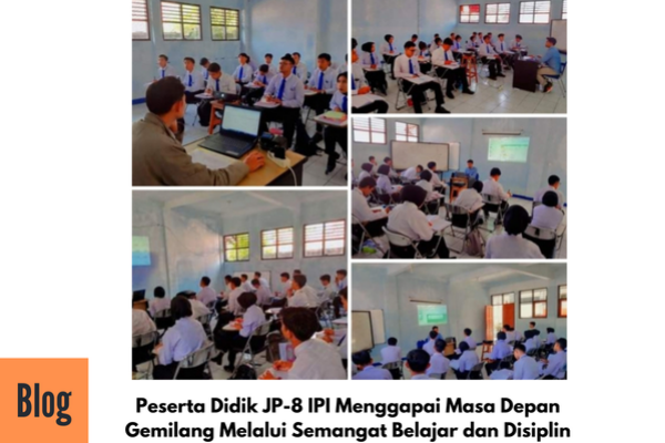 Peserta Didik JP 8 Semangat Belajar di Kelas