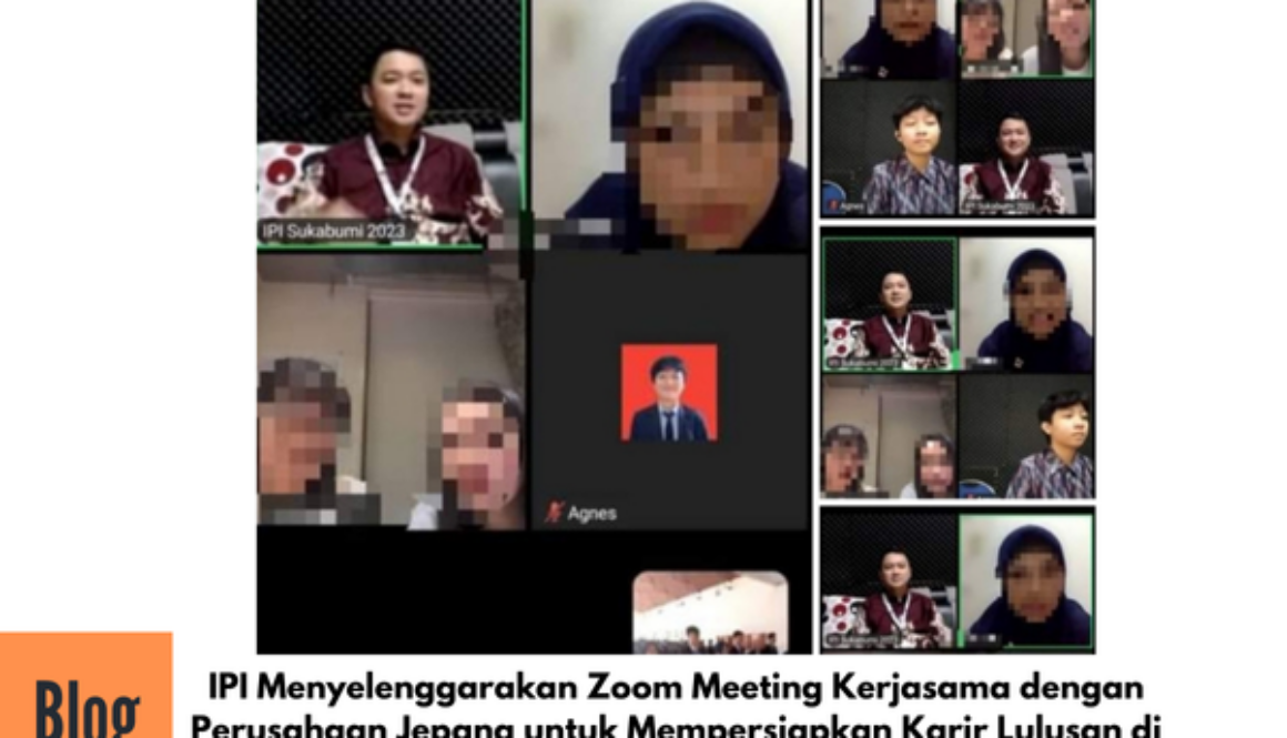 Zoom Meeting Sinergi IPI Bersama TSk Jepang