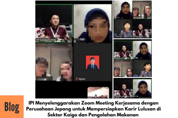 Zoom Meeting Sinergi IPI Bersama TSk Jepang