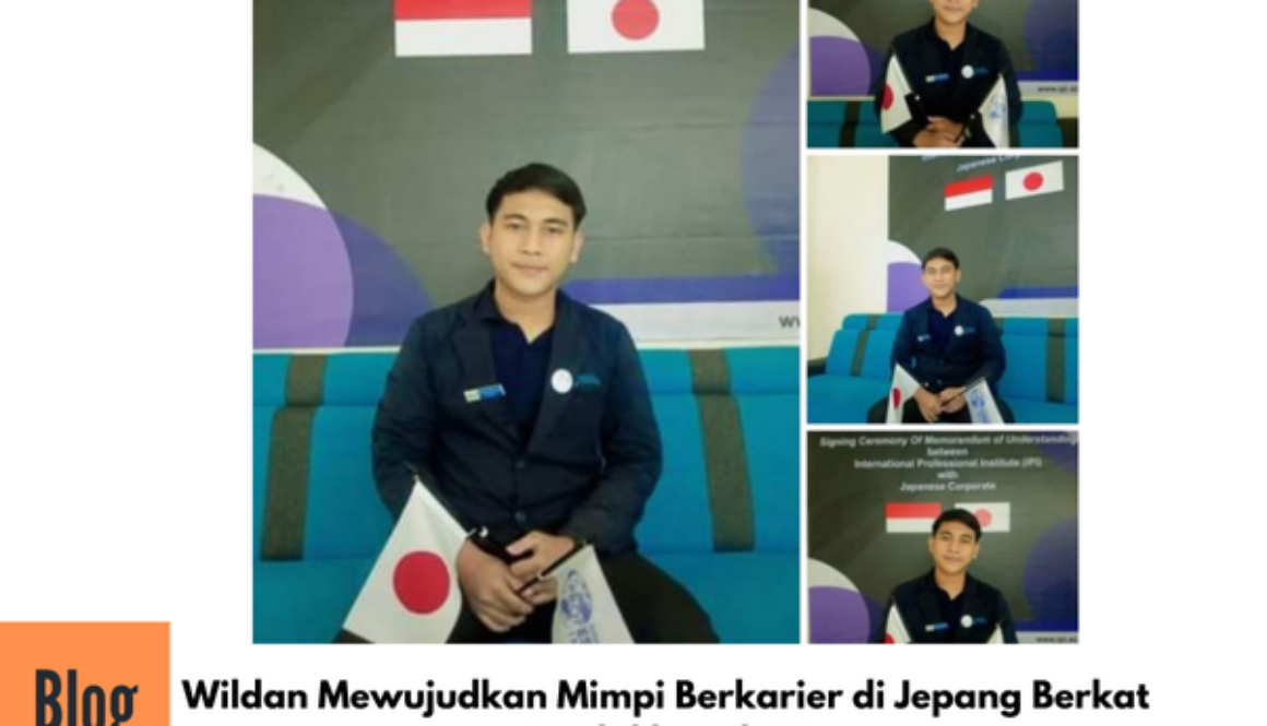 Wildan Siap Sukses Bekerja ke Jepang Sektor Kaigo