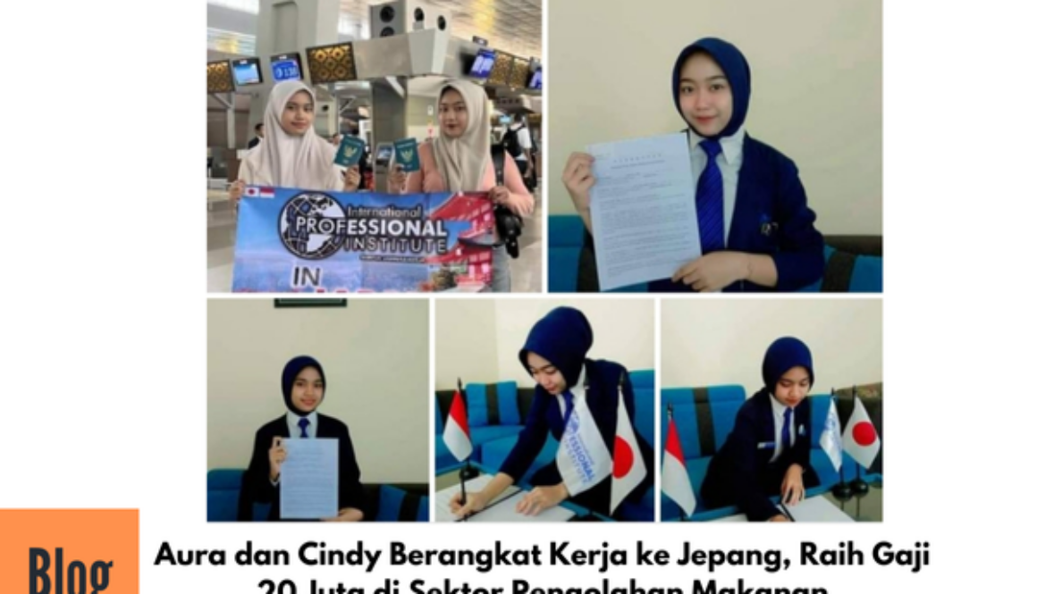 Keberangkatan Kerja ke Jepang Sektor Pengolahan Makanan