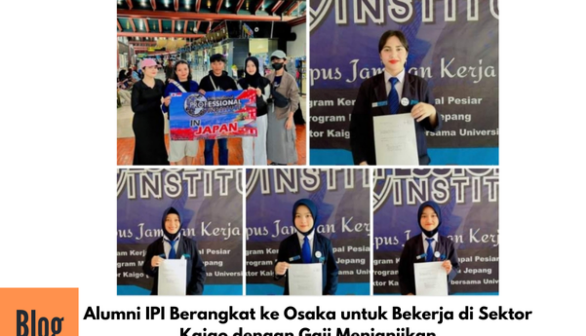 Keberangkatan Alumni Ke Osaka  Jepang  Sektor Kaigo