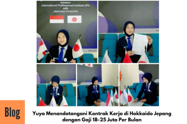 Penandatanganan Kontrak Kerja ke Jepang