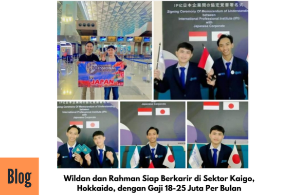 Keberangkatan Kerja ke Jepang Sektor Kaigo