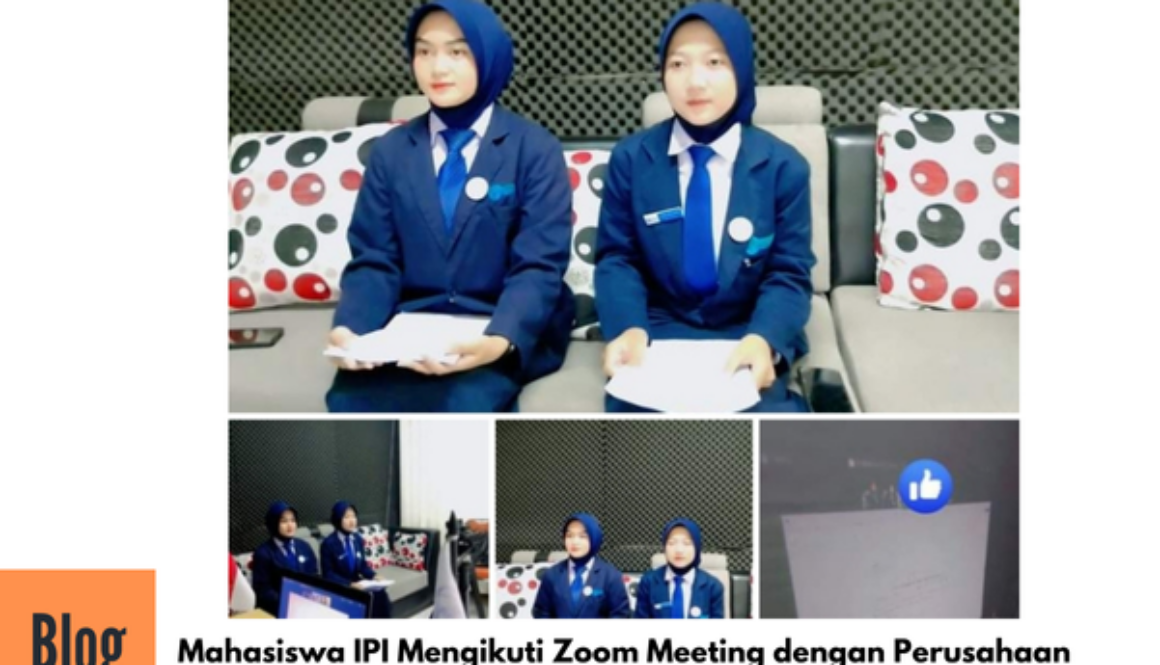 Kegiatan Zoom Meeting Penjelasan Kontran Kerja Perusahaan Jepang