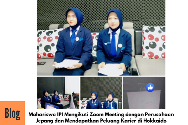 Kegiatan Zoom Meeting Penjelasan Kontran Kerja Perusahaan Jepang